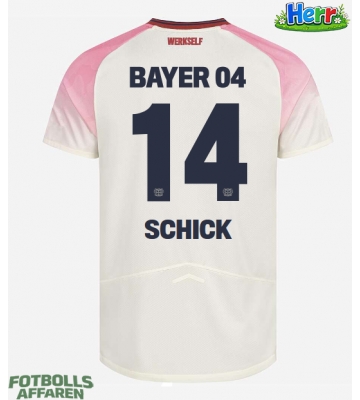 Bayer Leverkusen Patrik Schick #14 Bortatröja 2025-26 Kortärmad